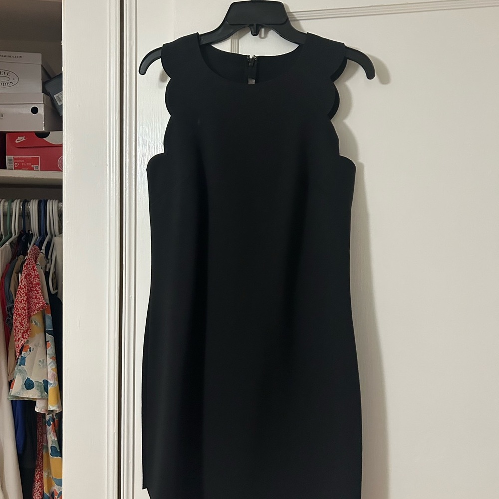 J. Crew Elegant Black Mini Dress